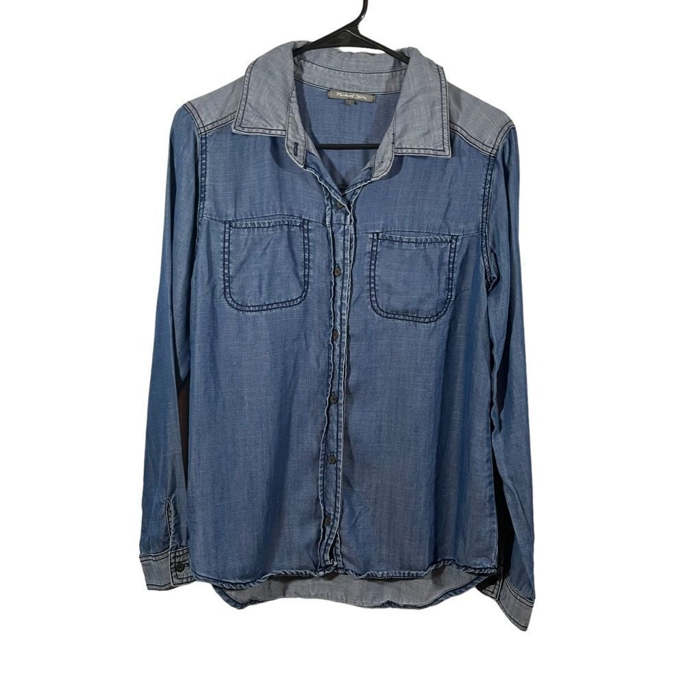 Michael Stars Long Sleeve Button Down Shirt